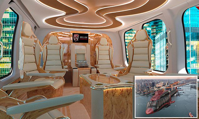 Helikopter Canggih dengan Kabin Mewah 20 Penumpang